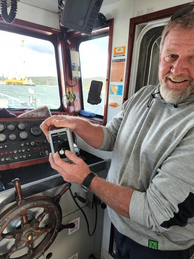 Michael Ballantyne, skipper of FV “Tahnee B” - Eden, NSW